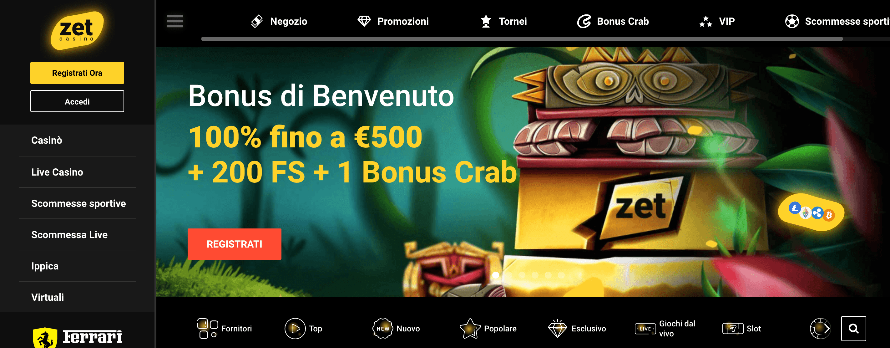 ZetCasino Home ZetCasino Home