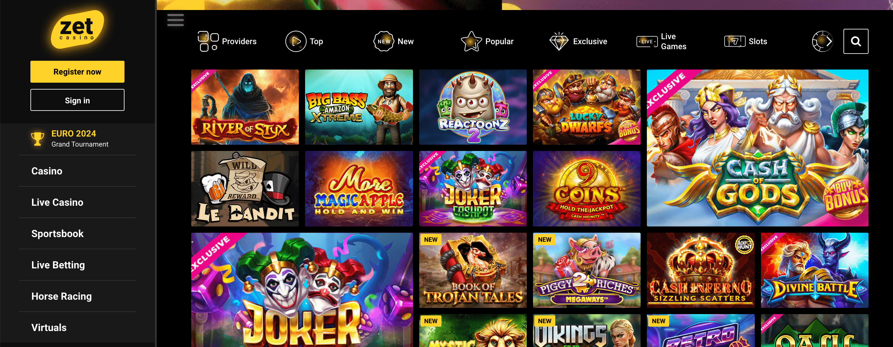 ZetCasino Slot ZetCasino Slot