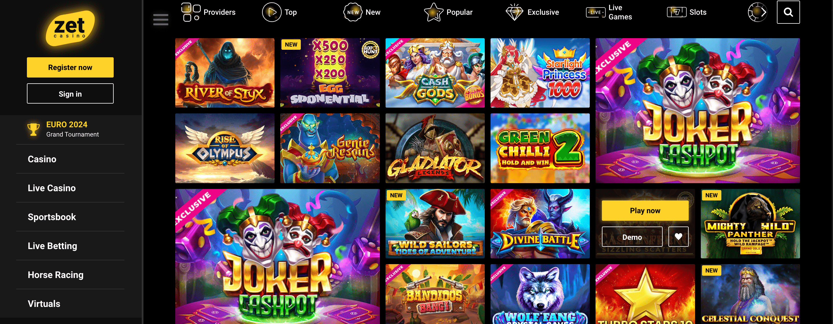 ZetCasino Slot ZetCasino Slot