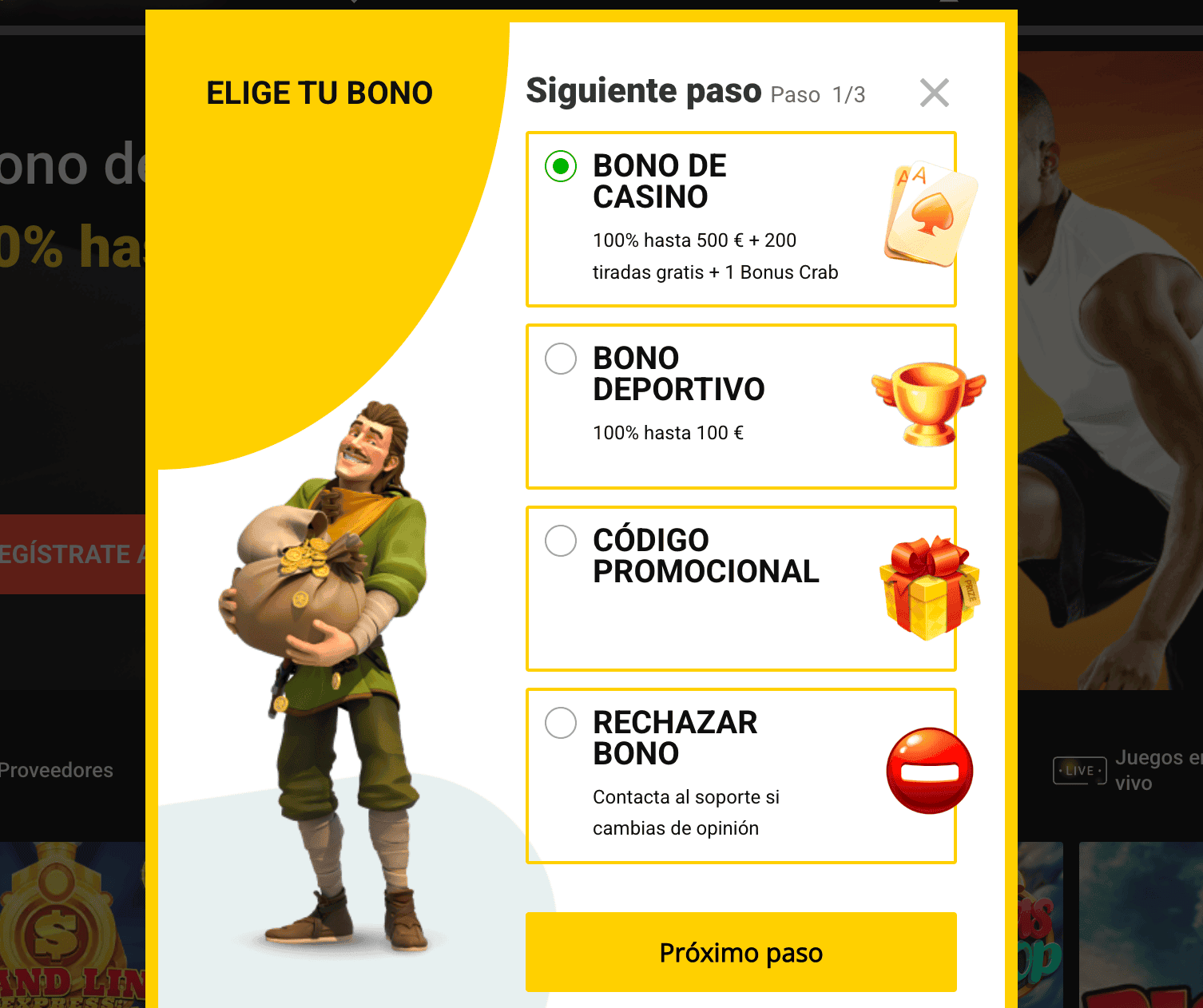 Registro en ZetCasino Registro en ZetCasino