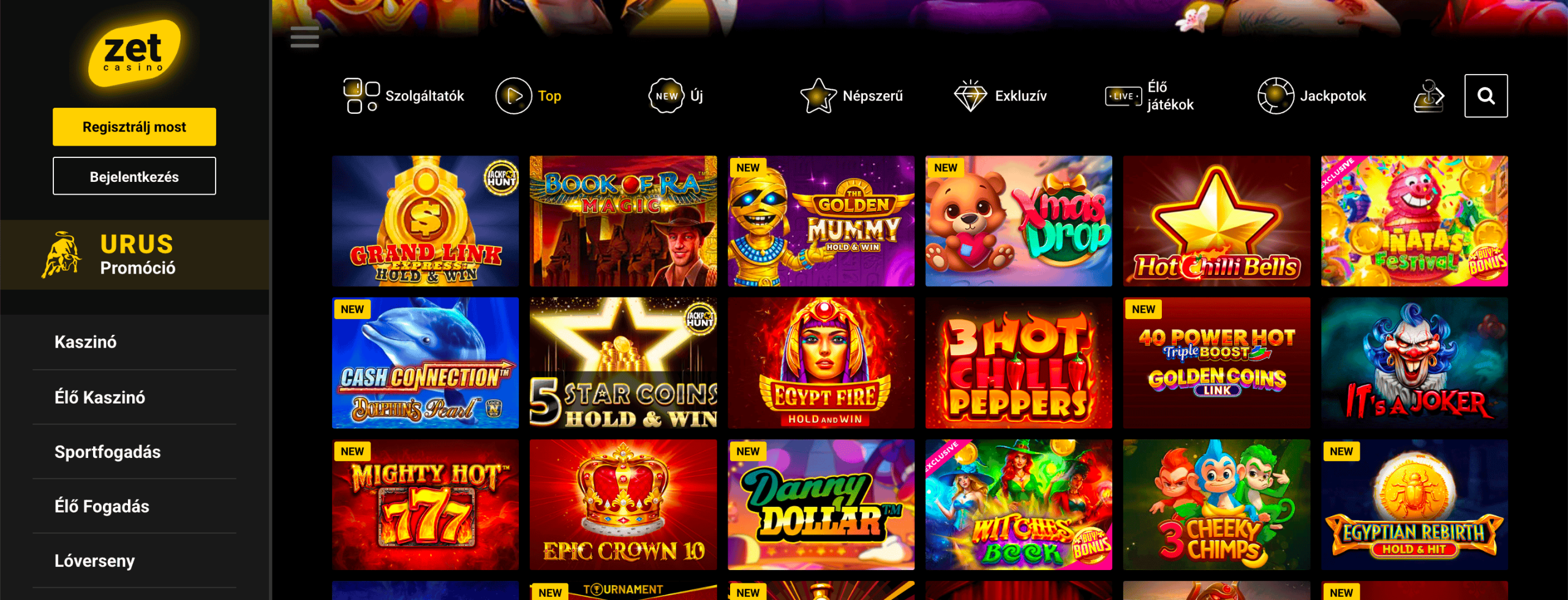 ZetCasino Slot