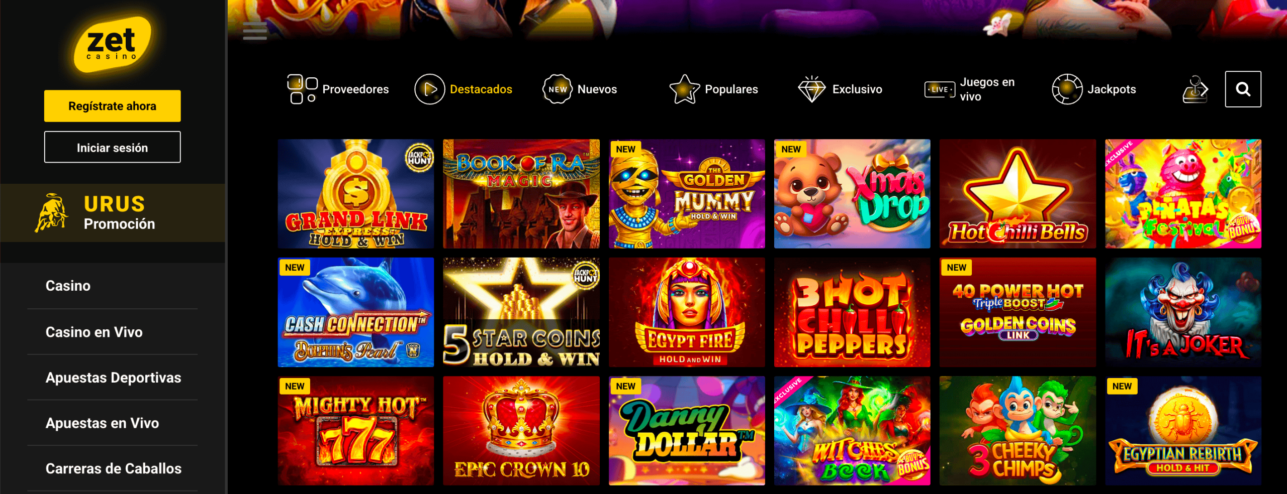 ZetCasino Tragamonedas ZetCasino Tragamonedas