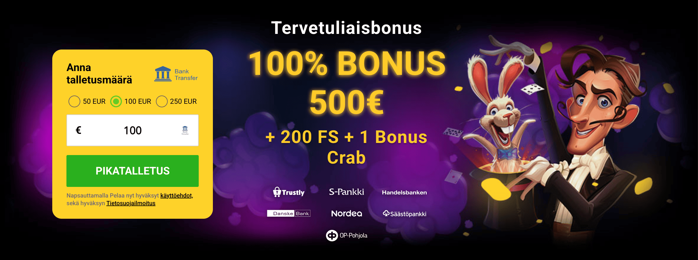 ZetCasino tervetuliaisbonus ZetCasino tervetuliaisbonus
